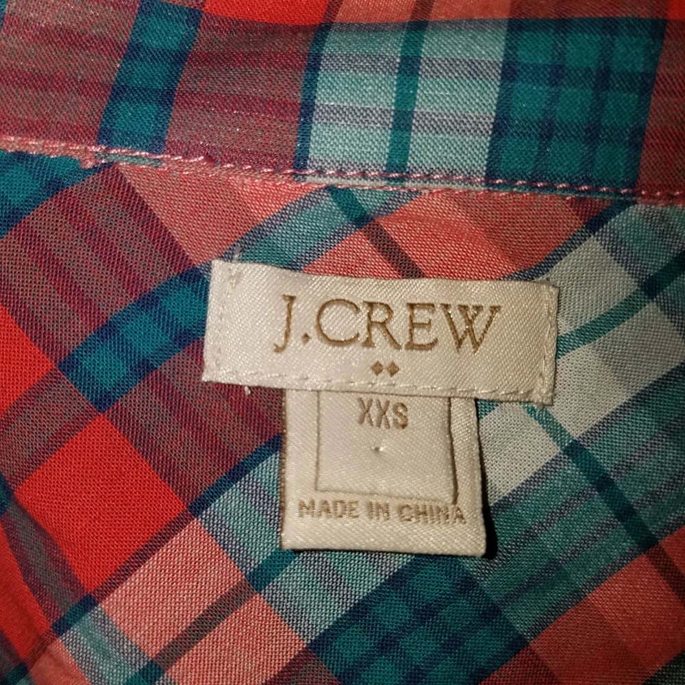 J. Crew Perfect Button Up in Plaid